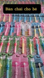 Bàn chải đánh răng lông mịn cho bé