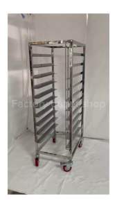 เบเกอรี่ 101215 ชั้น การถาดขนาด 40x60 สมิติ รถเข็น 3 ชั้น พักขนม ระหว่าง 45-60 มม. รูปร่างกับ Bakery Rack 101215 และ Layers