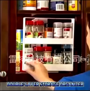 ชั้นวางสไลด์ 22x27x10cm ประหยัดพื้นที่และสะดวกในการหยิบ