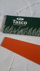 TASCO mata pisau panjang 410mm ukuran 410mm x 70mm x 1.6mm