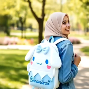 TAS RANSEL SANRIO BISA BUAT SEKOLAH TK BAHAN RABITPUR PREMIUM