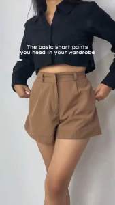 Hotpants Katun Polos Premium Short Pants Highwaist Celana Pendek Wanita Korean Style