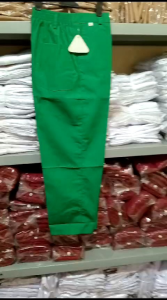 celana panjang hijau seragam sekolah MI usia 6-12 tahun celana panjang hijau sekolah Mi size 25-34