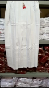 Rok panjang putih seragam sekolah SD MI usia 6-12 tahun rok panjang seragam sekolah size 3-12