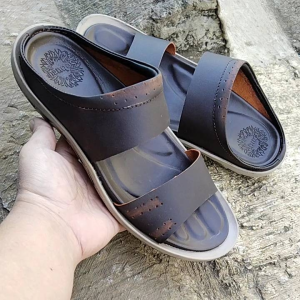 sandal pria 100% kulit berkualitas#sandal pria kulit terlaris