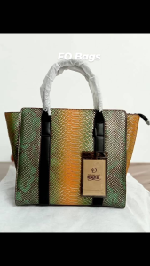 Tas Tote Croco Besar Glossy dari Brand OSAMILAM Cantik Mewah Menor Kualitas Import kd 185