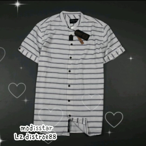 Kemeja Flanel Kerah Shanghai: Kemeja Kemko White Terbaru