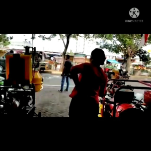 Paket Jet Nozzle Sprayer Pemadam Kebakaran 15 Inch Selang 60 Meter Komplit Siap Pakai