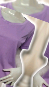 เสื้อยืดคอกลม แขนสั้น ผ้าโพลีเอสเตอร์ ใส่สบายใส่ได้ทุกที่ตลอดเวลาแบบไม่เป็นทางการ