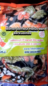 FATA Selimut Bulu Halus Lembut Size Jumbo 200x200cm Motif Terlaris PiLiha Gratis Tas Kemasan Cantik Cocok untuk Kado Pernikahan Ulang Tahun