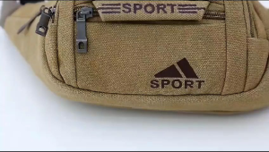 Tas punggung pria wanita import kanvas / tas selempang kanvas import WB 105