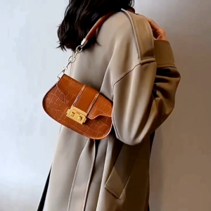 TAS SELEMPANG WANITA CLOPPER/TAS BAHU WANITA/CLOPPER BAG CROCO