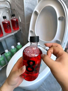 Pencuci Tandas Wangi 99.9% Steralization Toilet Bowl Cleaner Anti-Bacterial Effective Stain Mold Remover 香氛洁厕红地球馬桶清洁強力