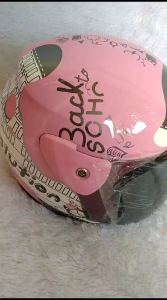 Promo Helm Half Face Evo Noite Revolution Putih Pria Wanita Dewasa Kekinian Premium Sni