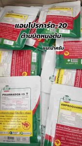 แอมโปรการ์ด-20 ซองละ 130฿ สำหรับไก่และสัตว์ปีก มีบริการชำระปลายทาง จัดส่งสินค้าทุกวัน