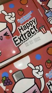 น้ำหวานนผลไม้ขวดเข็ม 1 กล่อง มี (30ชิ้น) 4 รส โคล่า อง่น สตอเบอร์รี่ ส้ม