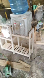 RAK PIRING MODEL TERBARU - RAK MEJIKOM RICE COOKER - RAK GELAS DAN DIAPENSER AIR GALON - RAK SUSUN PORTABLE DARI KAYU - RAK SERBAGUNA DAPUR