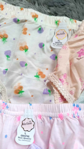 6 PCS & 12 PCS Celana Dalam Wanita Murah Motif Bunga Celana Dalam Remaja Dewasa