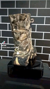 sepatu pdl ninja  camo boots safety sepatu hanting 10inc anti air