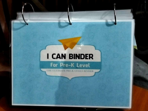 BUSY BOOK (I Can Binder) Pre K Level