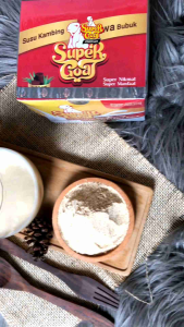 Supergoat Susu Kambing Etawa 1 Box Isi 10 Sachet