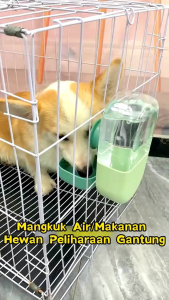 PET DISPENSER OTOMATIS MODEL GANTUNG || 1 SET TEMPAT MAKAN & MINUM ANABUL ((PICTURE#3))