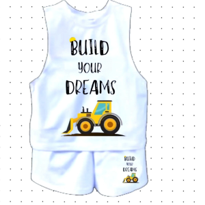 Terno Cool Kid Vibes Trendy for kids Cute sando short prints sublimation|Kids tops & short