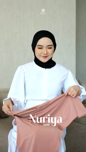 NURIYA Daffi Hijab (Chat Untuk Warna Ready) Terbaru Pad Ala Malay Dagu Syari