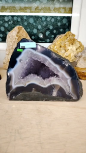 Natural High Gred Brazil Amethyst Agate Cave Ornament