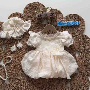 (3-12kg) Body Váy Bí Hoa NHÍM XÙ KIDS Cho Bé Gái Sơ Sinh Đầy Tháng Thôi Nôi Sinh Nhật B150