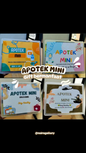 Apotek Mini Kotak P3K Terlengkap cocok untuk kado orang terkasih