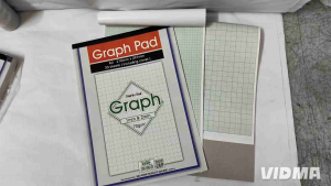SBS 0162 A4 Graph Pad 1mm & 2mm (30 Sheets) Graph Pad 210mm x 297mm 30 sheets including cover 1mm & 2mm 70gsm