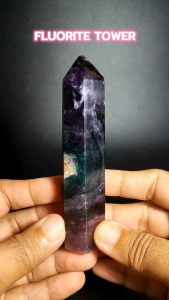 Rainbow Fluorite Tower🔸เรนโบว์ ฟลูออไรต์ ทาวเวอร์
