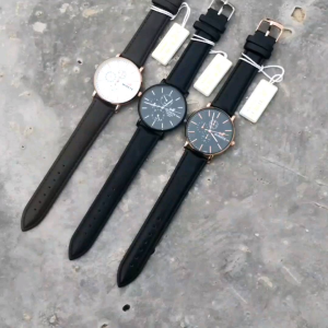 MIRETE ORIGINAL Jam Tangan Pria Terbaru Anti Air Strap Kulit Original Watch Analog