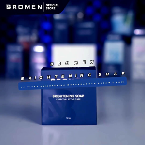 Bromen Brightening Soap Sabun Cuci Muka Pemutih Pria Perawatan Wajah Dalam 8 Hari