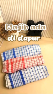 Serbet Dapur 1 Lusin (12pcs) || Lap Piring Serbet Murah