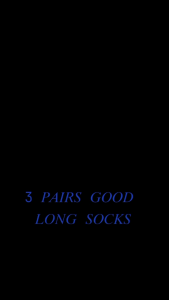 3pairs good sock cotton good quality socks 8-12yrs Old