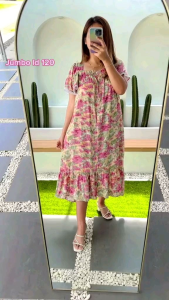 BINTANG DRESS JUMBO | DASTER JUMBO BUMIL BUSUI | LOOK KOREAN