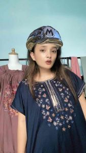 Daster Bordir Model Terbaru /Daster Bordir Mewah Bahan Rayon Twill