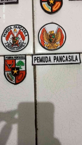 BORDIR/EMBLEM TIMBUL & SKOTLET PEMUDA PANCASILA