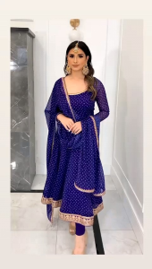 [PRE-ORDER]New Launching Printed Gown With Plus Size (ETA:2023-06-09)15 TO 20 DAYS DELIVERY