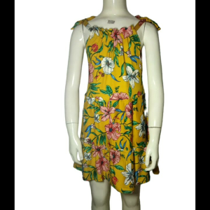 Sleeveless Spaghetti Tie Dress: A Perfect Fit for Kids 4-7 Years Old