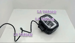 Lampu Tembak Sorot LED 2warna K30 3 Mata 30 Watt Bulat Kotak CWL Motor Mobil 4D Angel Eye Worklight