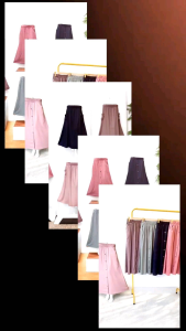 Rok Rayon Twill Wanita Dewasa. Rok Rayon Twill Premium Lembut Halus Tebal Dan Sangat Jatuh. Rok Rayon Twill Kekinian