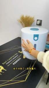 家用防潮防虫米桶(10KG)Household Moisture-Proof and Insect-Proof Rice Bucket 这个#计量米桶储米罐 真的很实用‼😍实用还简便,关键是还防虫防潮,实用看得见😍