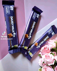 Letta - bouquet bunga snack | buket cokelat dairy milk | bucket dairy milk