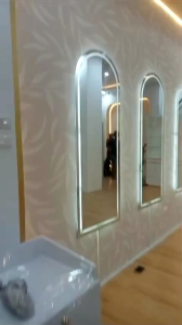 Non Touchscreen Cermin Barber shop Cermin Salon