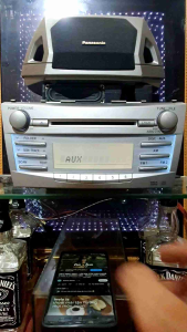 Đầu nghe nhạc Bluetooth Aux bluetooth radio xe toyota Camry.