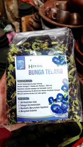 bunga Telang kering 100 gr - teh herbal - teh bunga Telang - menjaga kesehatan mata