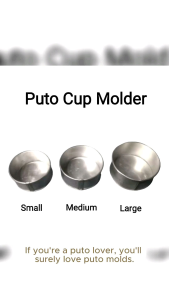 Puto Cup Ordinary Baking Molder
